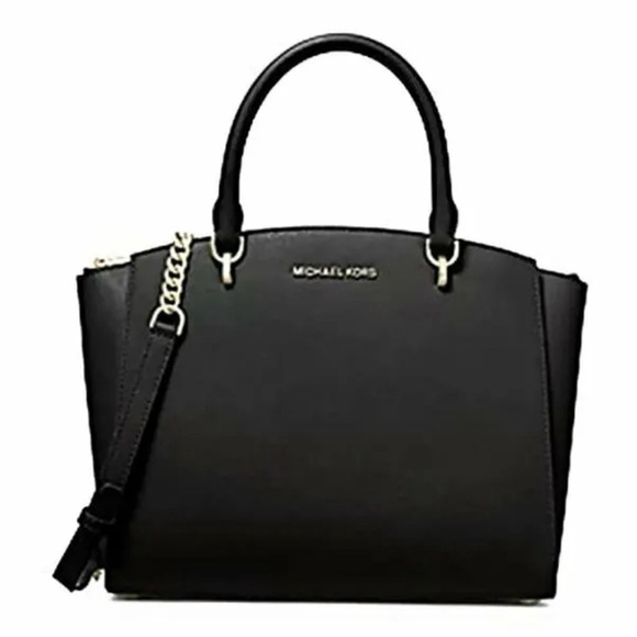 Michael Kors Handbags - Michael Kors Black Handbag Selma Bag Women’s Black Handbags Satchel Handbags